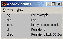 Abbreviations