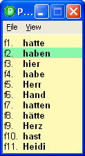 Prediction Window