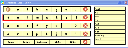 SAW Keyboard